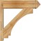 Ekena Millwork Imperial Rough Sawn Arts and Crafts Outlooker, Western Red Cedar, 8"W x 30"D x 30"H OUT08X30X30IMP03RWR - alternate 4